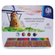 Kredki ołówkowe Astra Prestige 48 kolorów