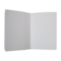 Brulion z gumką 13 x 18 cm w linię 120k MFP koliber