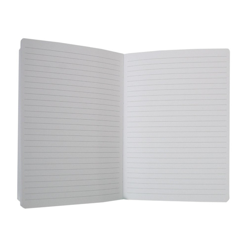Brulion z gumką 13 x 18 cm w linię 120k MFP koliber