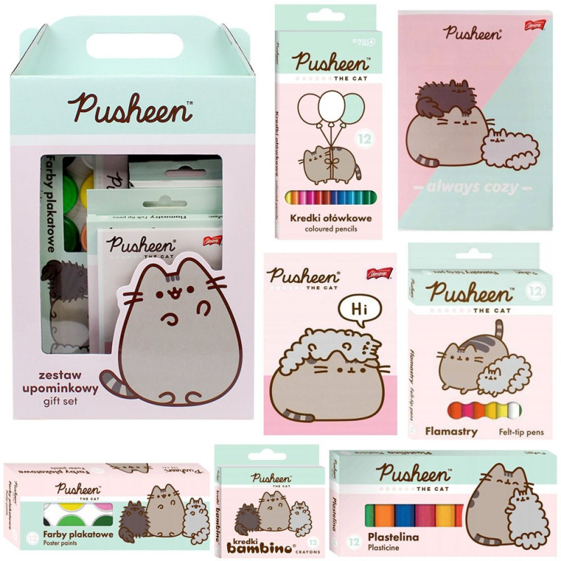 Zestaw plastyczny upominkowy Bambino Pusheen