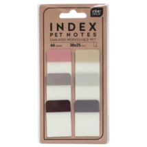 Zakładki indeksujące Intedruk Pet Nude 38x25 mm