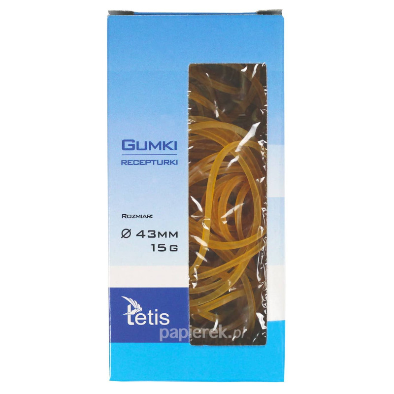Gumki recepturki Tetis 15g GG201-A
