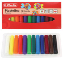 Plastelina szkolna Herlitz 12 kolorów