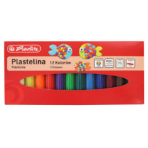 Plastelina szkolna Herlitz 12 kolorów