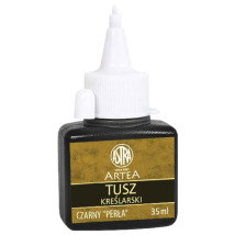 Tusz kreślarski 35ml Astra czarny perła