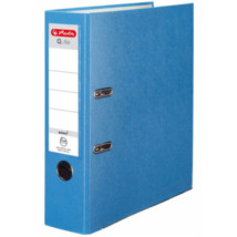 Segregator Herlitz Q'File A4 8cm niebieski