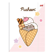 Teczka szkolna z gumką A4 Pusheen