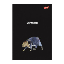 Zeszyt w kratkę A5/60k Capybara Unipap
