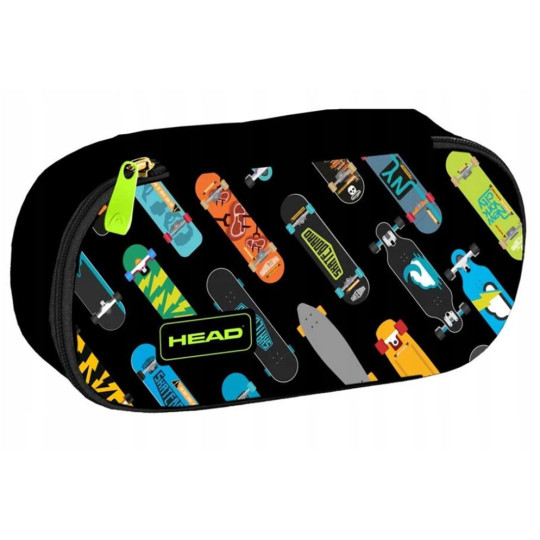 Piórnik saszetka owal Skate boards Head