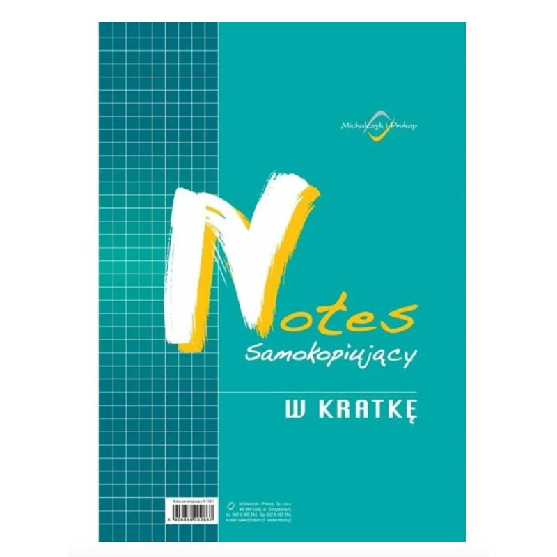 Notes samokopiujący w kratkę A6 MIPRO