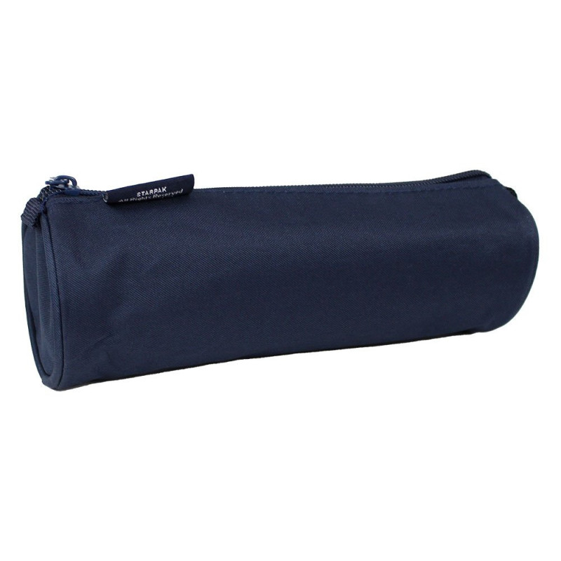Piórnik tuba 1-zamek Navy Blue Starpak