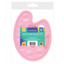 Paleta do farb plastikowa Starpak różowa