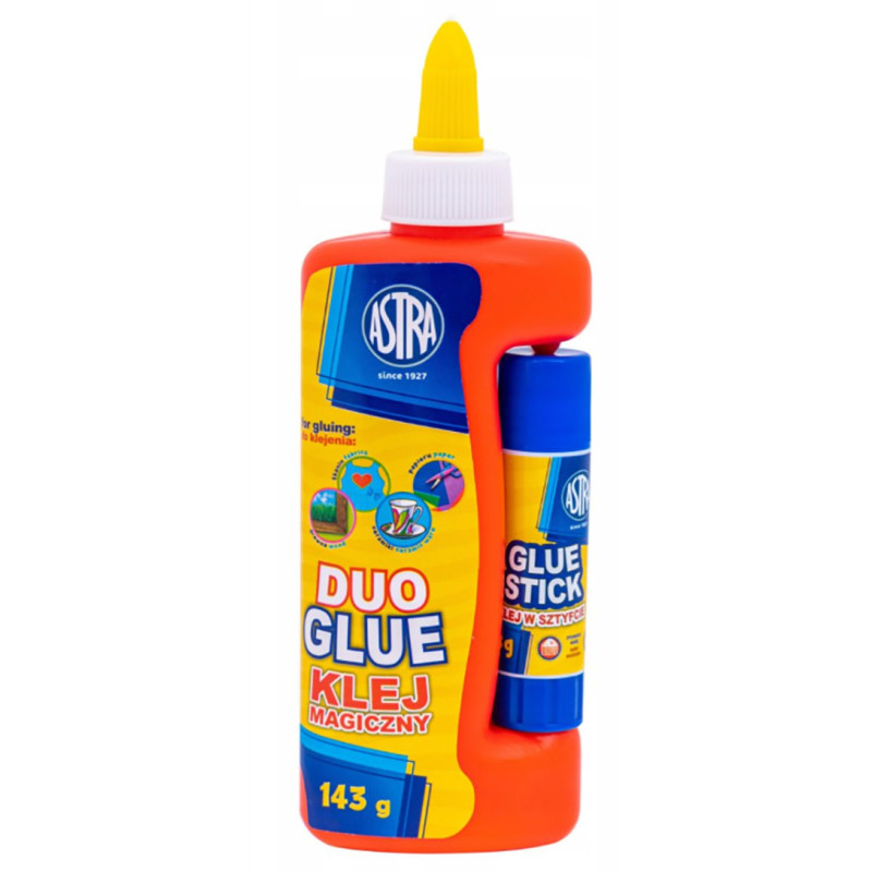 Klej magiczny w płynie 143g + klej w sztyfcie 8g Astra