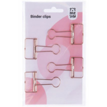 Klipy metalowe 32mm Rose Gold 4 szt. Meshu