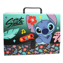 Teczka szkolna z rączką A4 XL Stich Aloha