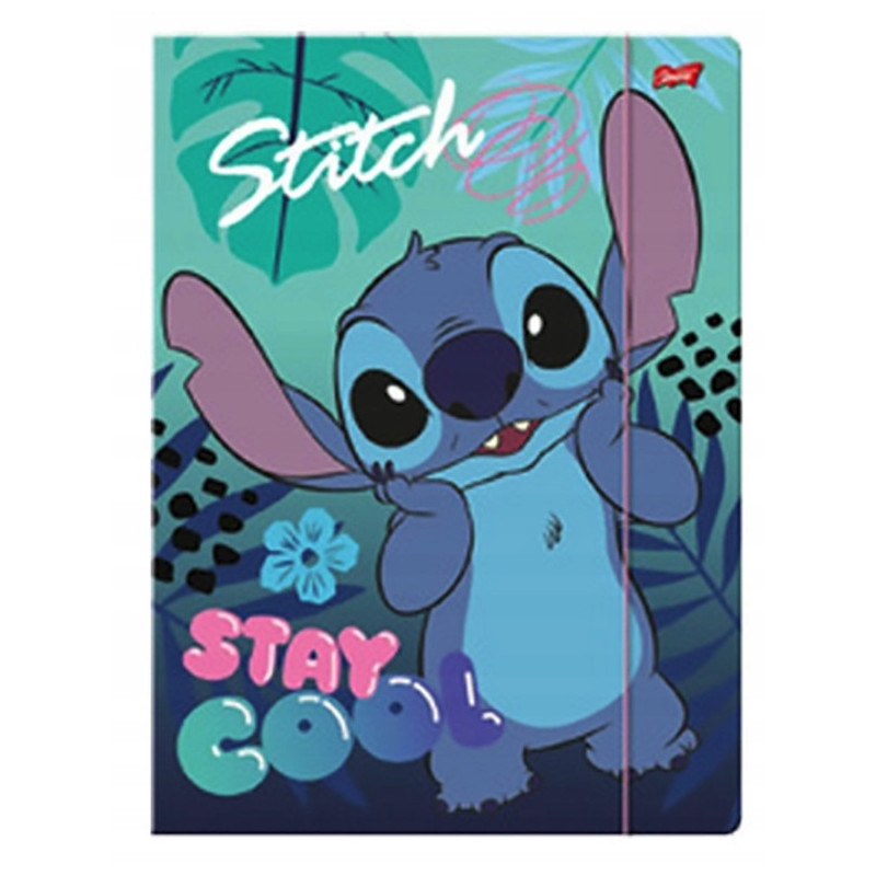 Teczka z gumką A4 Lilo i Stitch Stay Cool
