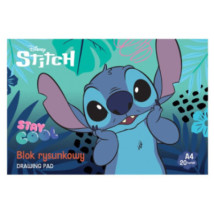 Blok rysunkowy biały A4 Lilo i Stitch
