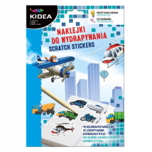 Naklejki do wydrapywania Pojazdy Kidea