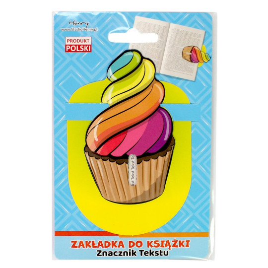 Zakładka magnetyczna do książki babeczka