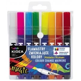 Flamastry zmieniające kolor 14 kolorów Kieda