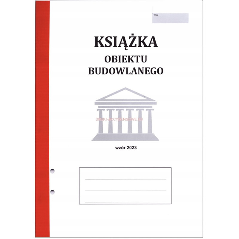 Książka obiektu budowlanego KOB - wydanie 2023