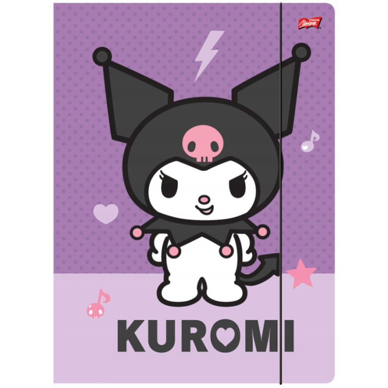 Teczka z gumką A4 Kuromi Majewski