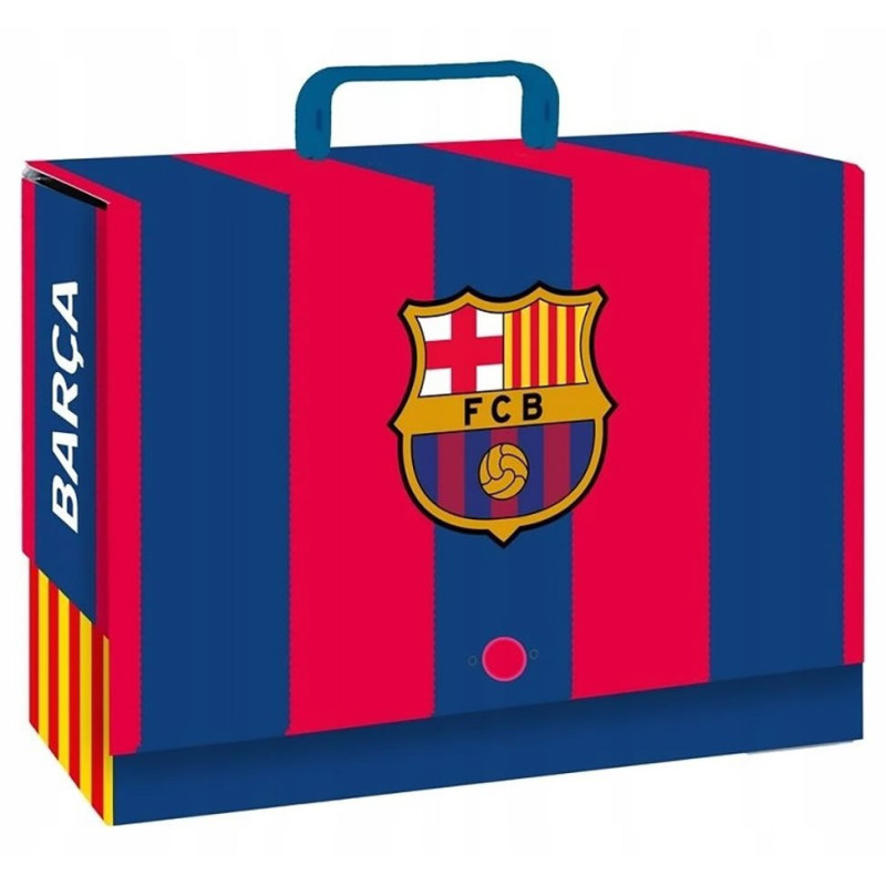 Teczka szkolna z rączką A4 XL FC Barcelona Astra