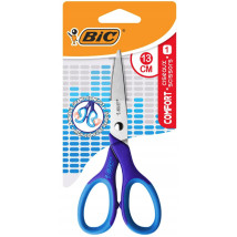 Nożyczki z gumowym uchwytem 13cm Comfort Bic