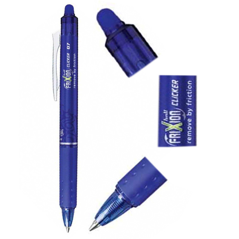 Długopis wymazywalny PILOT Clicker niebieski 0,7