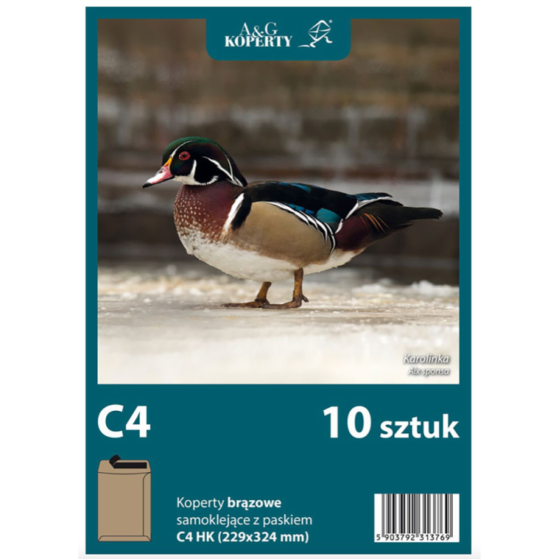 Koperty brązowe C4 HK (229 x 324 mm) 10 szt.