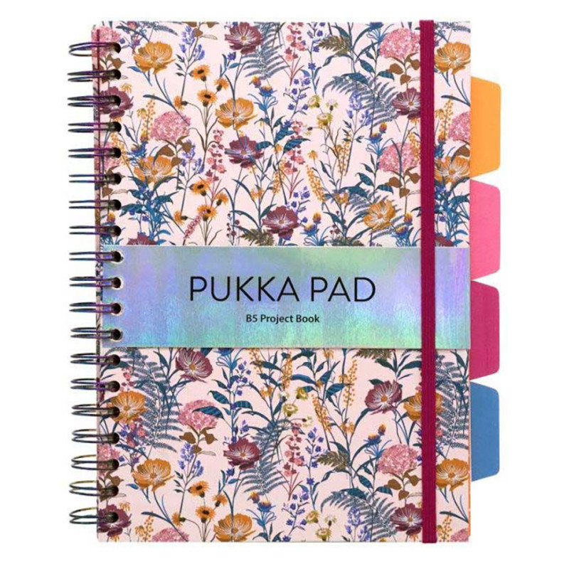 Kołozeszyt w linie B5 Pukka Pad Bloom