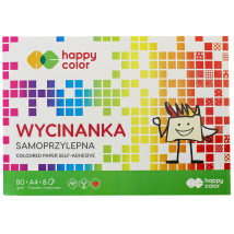 Wycinanka samoprzylepna A4/8k Happy Color