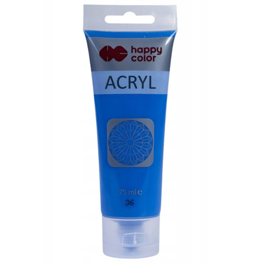 Farba akrylowa kobaltowy Happy Color 75 ml