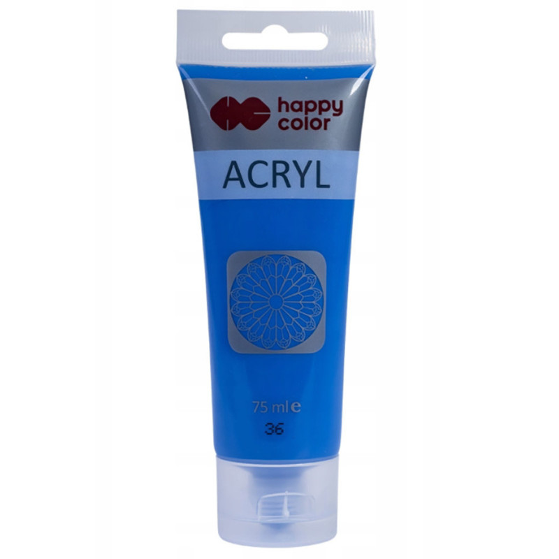 Farba akrylowa kobaltowy Happy Color 75 ml