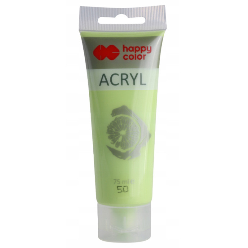 Farba akrylowa limonka Happy Color 75 ml