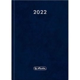 Kalendarz 2022 dzienny szefa A5 Herlitz granatowy