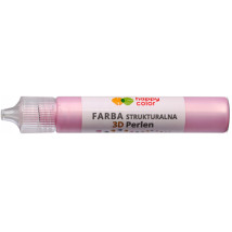 Farba strukturalna akrylowa Perlen 3D różowa