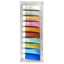 Farby akrylowe metaliczne Happy Color 10 szt x 12 ml