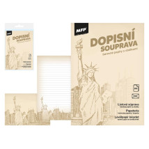 Zestaw Listowy Papeteria MFP 5+10 New York