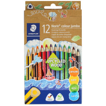 Kredki ołówkowe trójkątne 12 kolorów Colour Jumbo