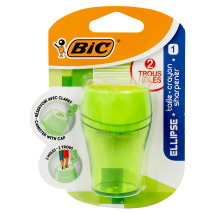 Temperówka Bic Sharpener Ellipse z pojemnikiem 2 otwory