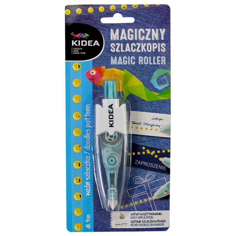 Magiczny szlaczkopis emotikony Kidea