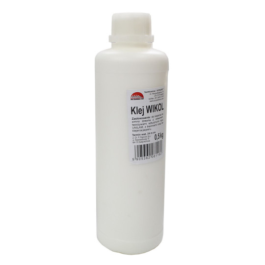 Klej Wikol w butelce do drewna, papieru 0,5 kg