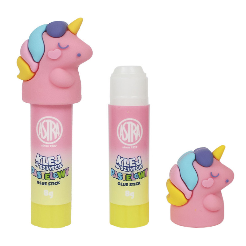 Klej w sztyfcie pastelowy 8g Unicorn