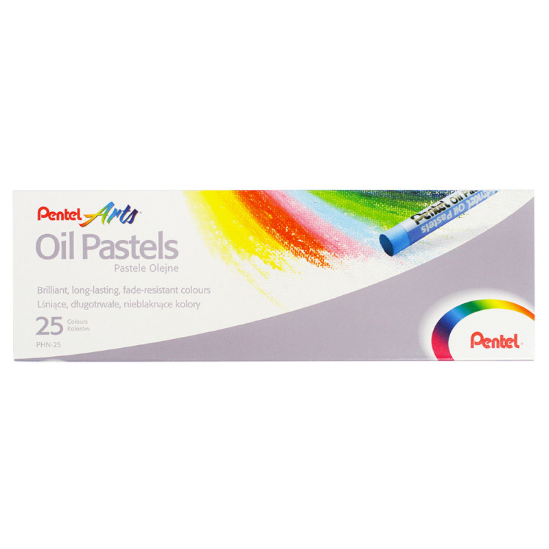 Pastele olejowe PENTEL 25 kolorów