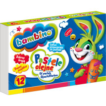 Pastele olejne Bambino 12 kolorów