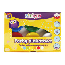 Farby plakatowe Strgio 6 kol./20ml