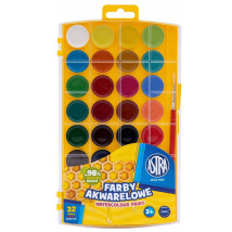 Farby akwarelowe Astra 32 kolory w Etui