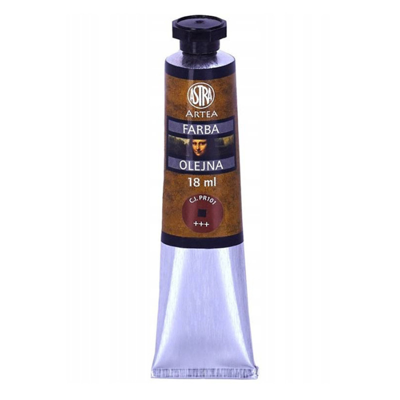 Farba olejna Astra Artea tuba Kadium czerwony ciemny 18ml