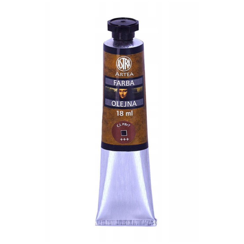 Farba olejna Astra Artea sienna palona 18ml